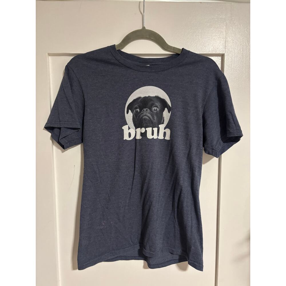 Pug Bruh tshirt Boys L